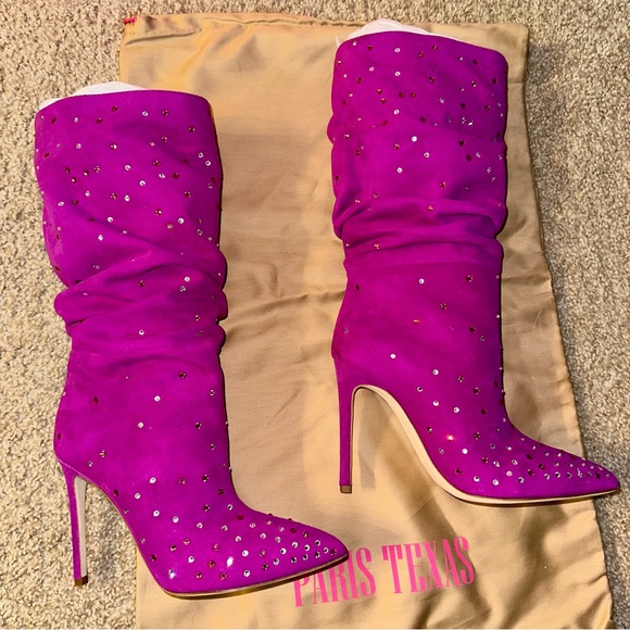 PARIS TEXAS Suede Booties - Picture 7 of 14